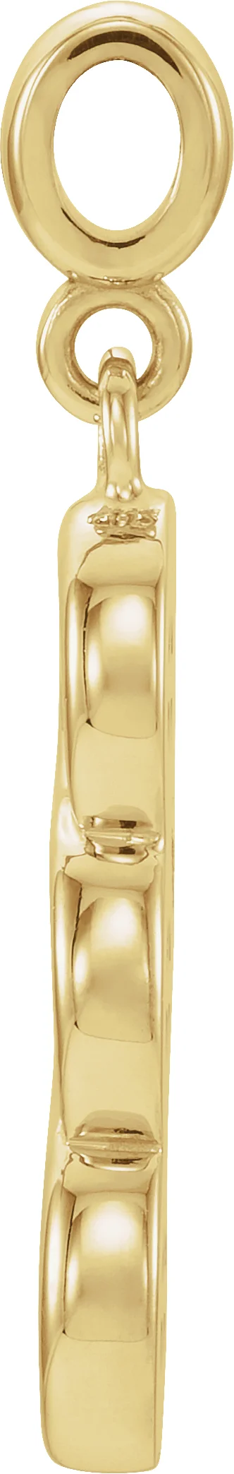 Three-Stone Pearl Pendant view 2