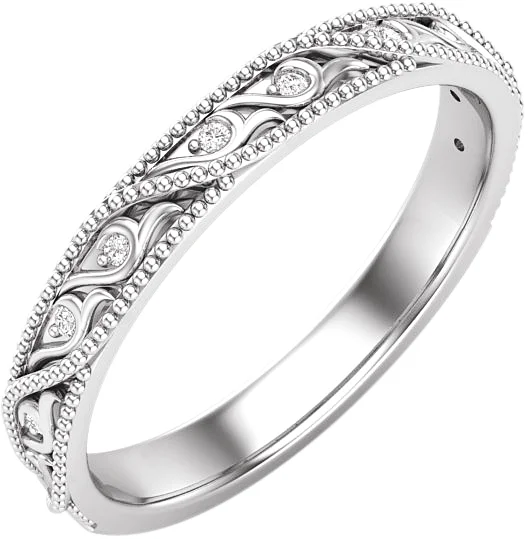Long Bond engagement ring setting
