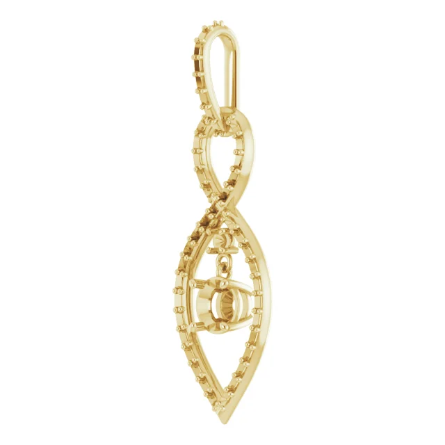 Infinity-Inspired Pendant  view 2