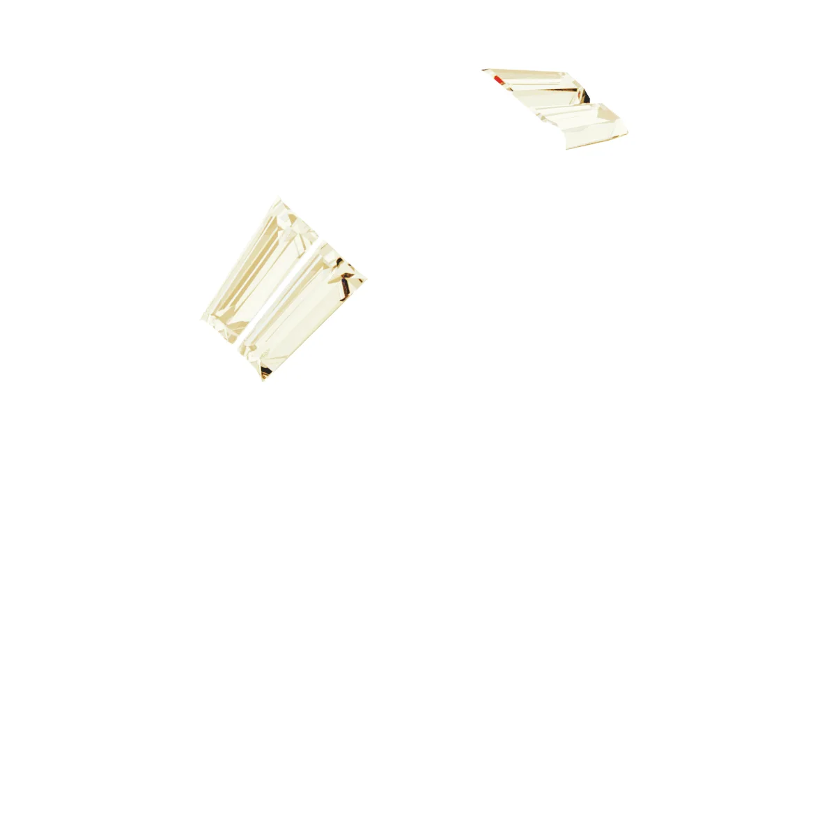 The Celine engagement ring setting in 14K Yellow | Haejin Jewelry Brooklyn