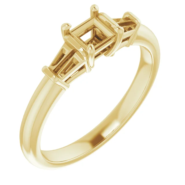 The Celine engagement ring setting