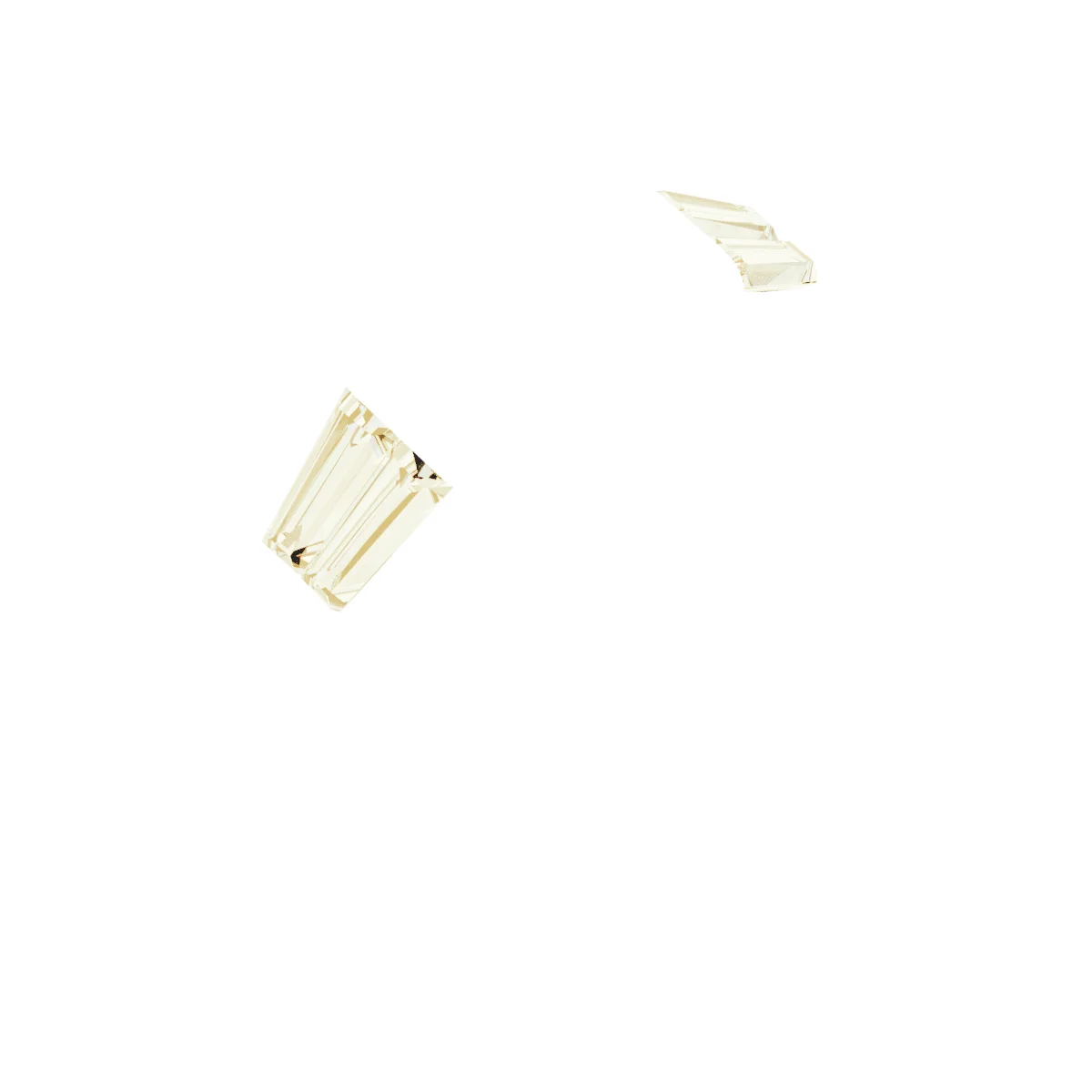The Celine engagement ring setting in 14K Yellow | Haejin Jewelry Brooklyn