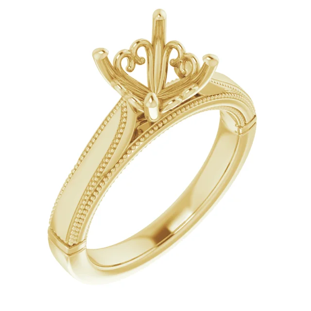 The Carine engagement ring setting