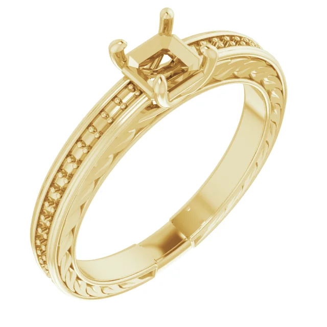 The Vera engagement ring setting