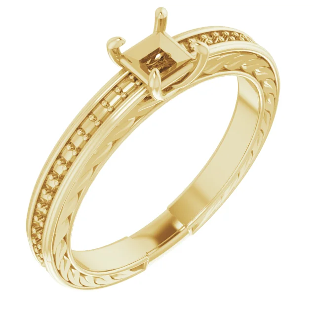 The Vera engagement ring setting