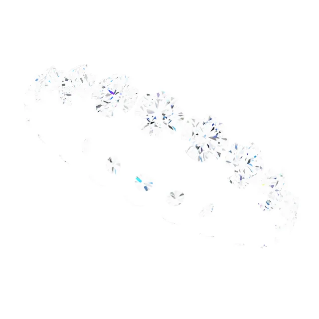 Shared Split-Prong Eternity Band view 5