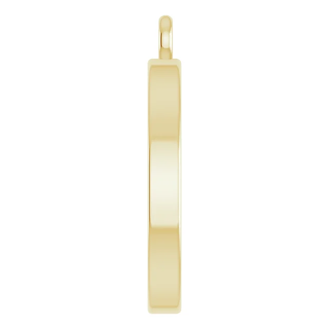 Engravable Halo-Style Necklace or Pendant view 3