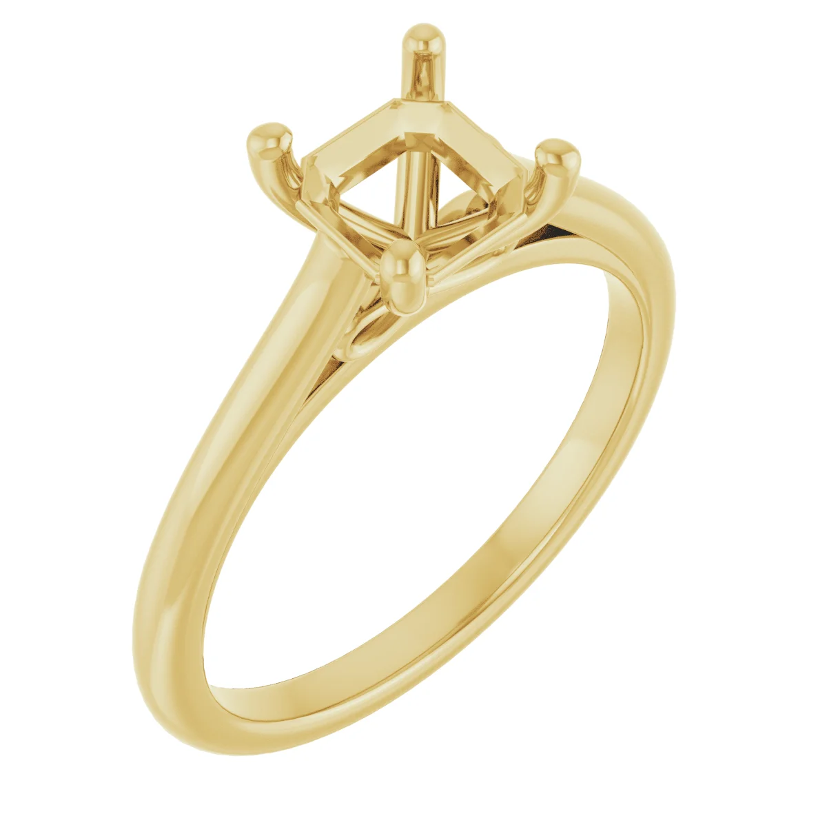 The Claudette engagement ring setting