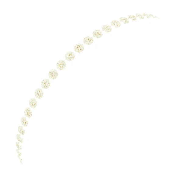 Long Bond band in 14K White Gold | Haejin Jewelry Brooklyn