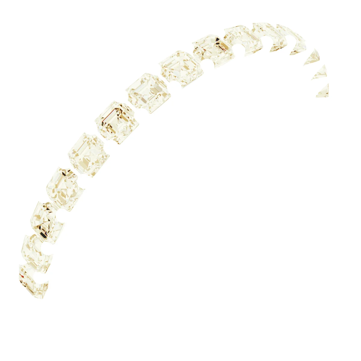 U-Prong Anniversary Band band in 14K White Gold | Haejin Jewelry Brooklyn