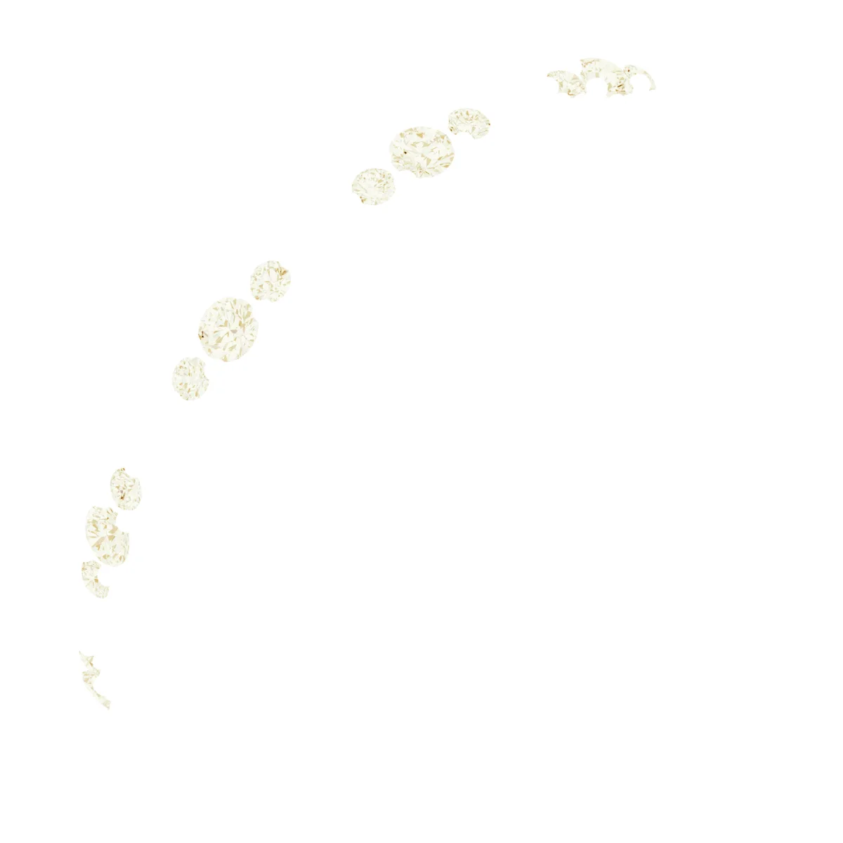 Low Arc band in 14K White Gold | Haejin Jewelry Brooklyn