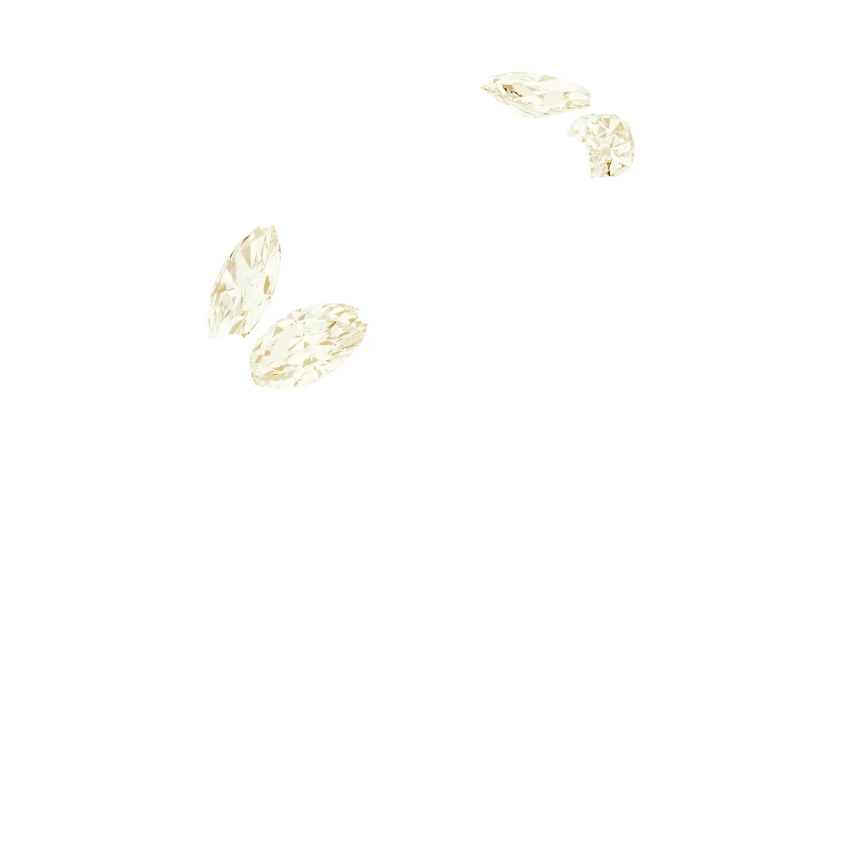 The Ariel engagement ring setting in 14K Yellow | Haejin Jewelry Brooklyn