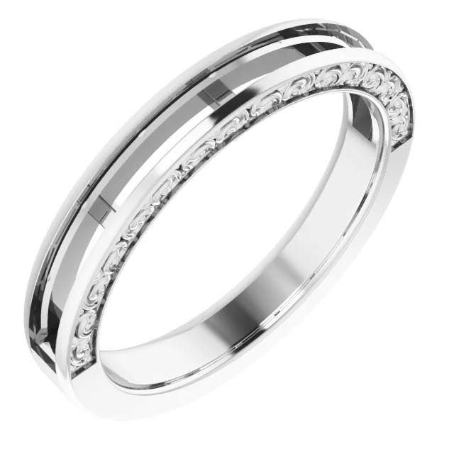 Long Light engagement ring setting