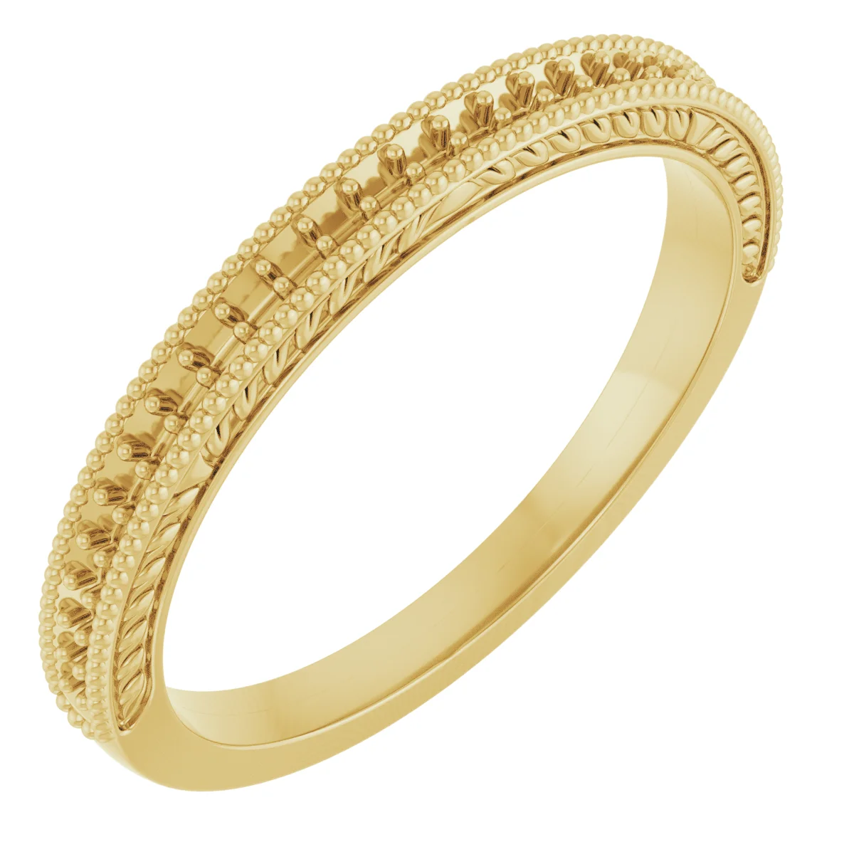Long Bond band in 14K White Gold | Haejin Jewelry Brooklyn
