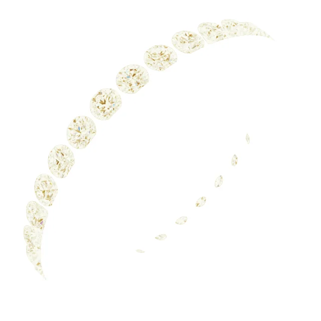 Milgrain Edge Channel-Set Eternity Band band in 14K White Gold | Haejin Jewelry Brooklyn