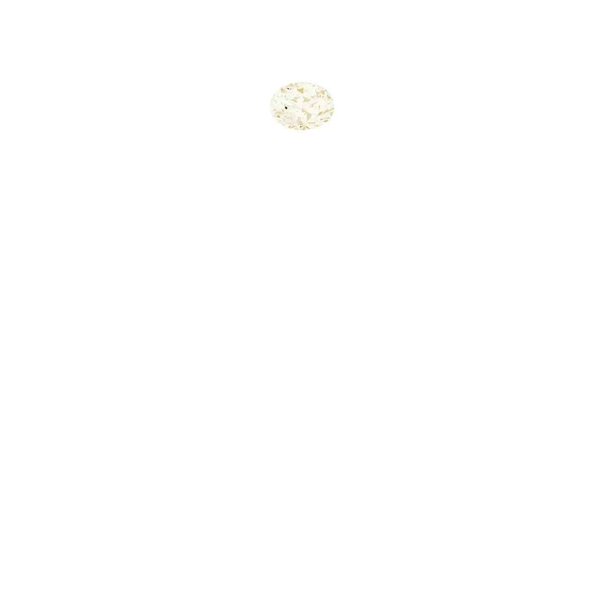 Milgrain Stepped-Edge Bezel-Set Solitaire Band band in 14K White Gold | Haejin Jewelry Brooklyn