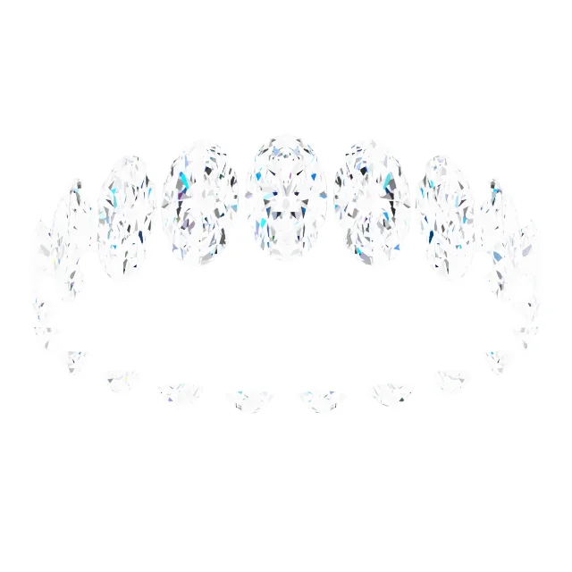 Shared U-Prong Eternity Band view 3