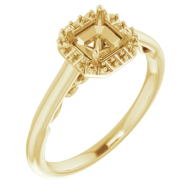 The Clarissa engagement ring setting
