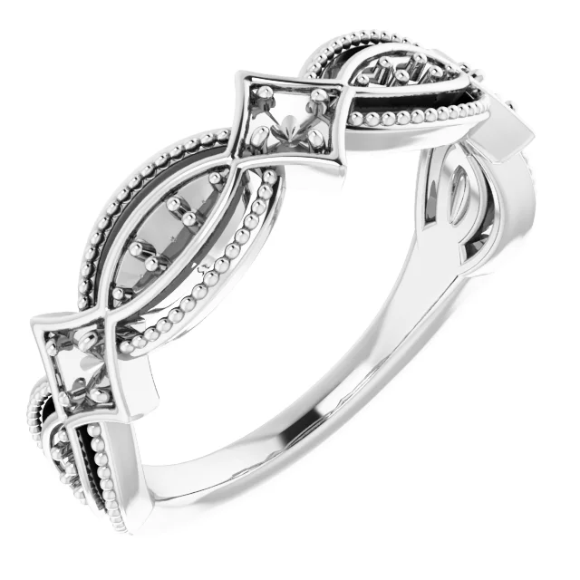 Long Bond engagement ring setting