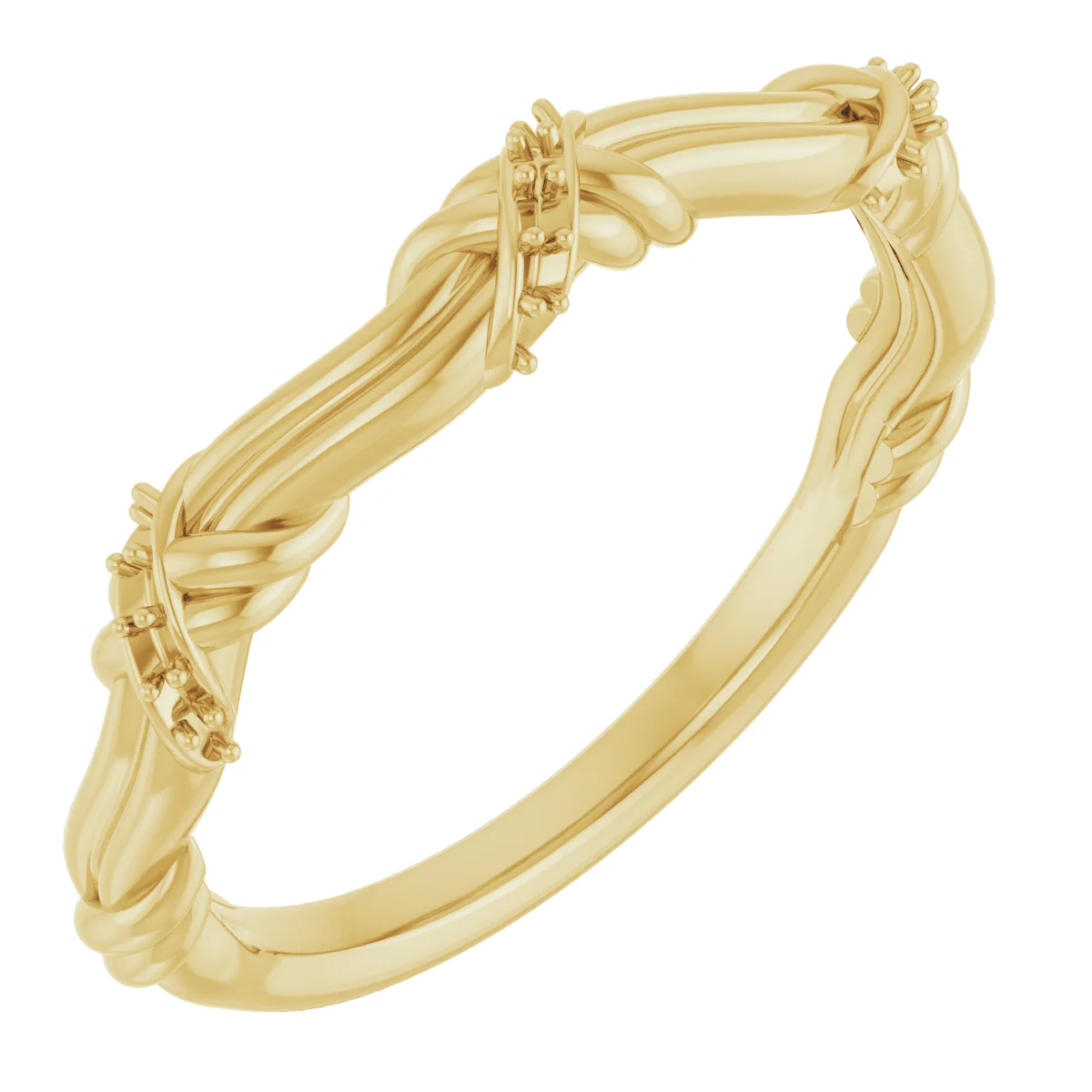 Long Bond band in 14K White Gold | Haejin Jewelry Brooklyn