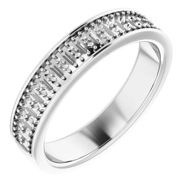 Long Bond engagement ring setting