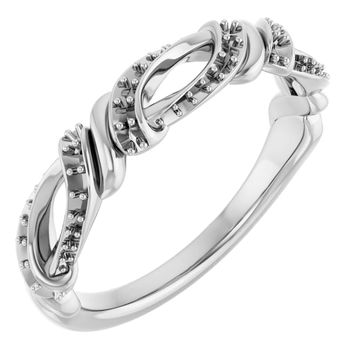 Long Bond engagement ring setting