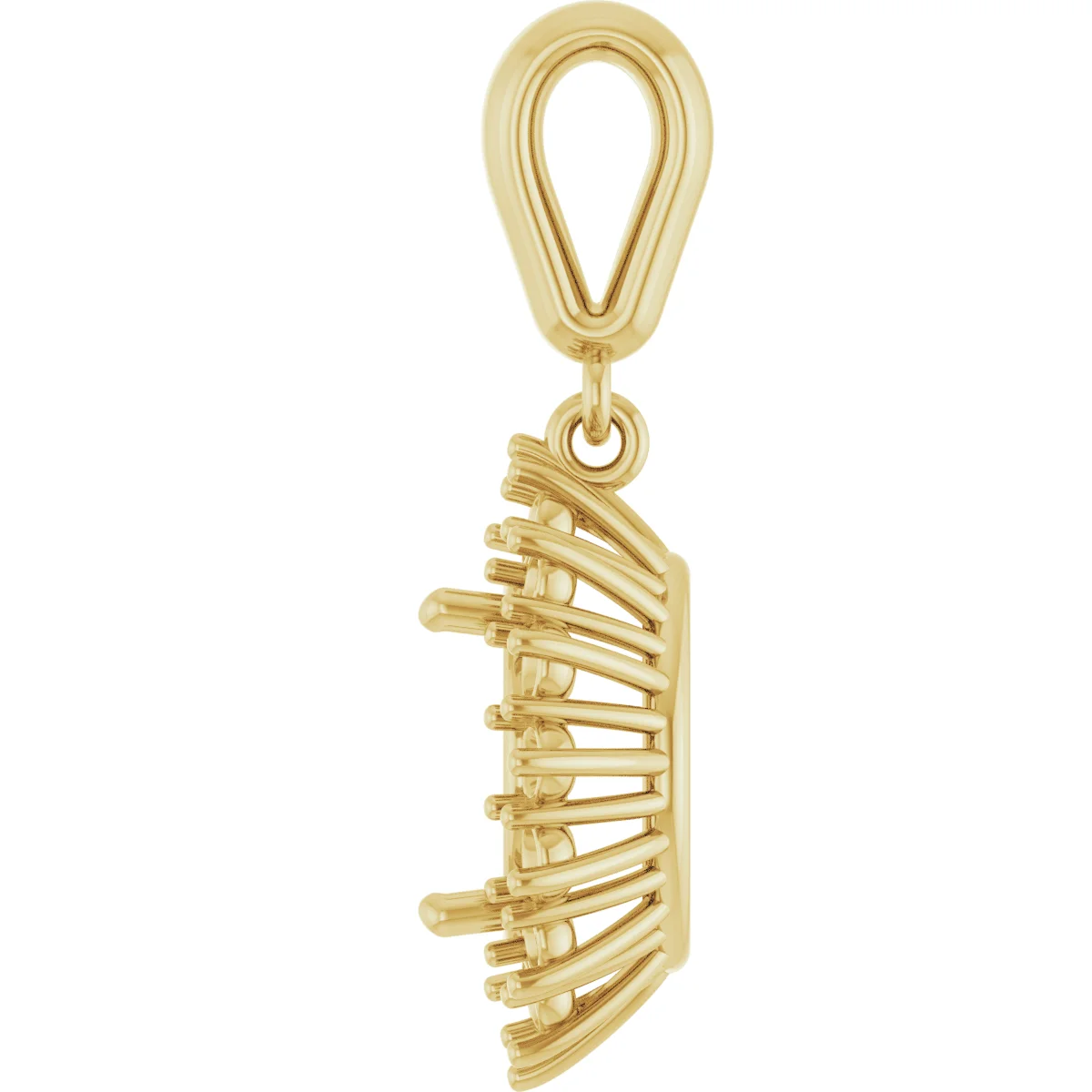 Halo-Style Necklace or Pendant view 3