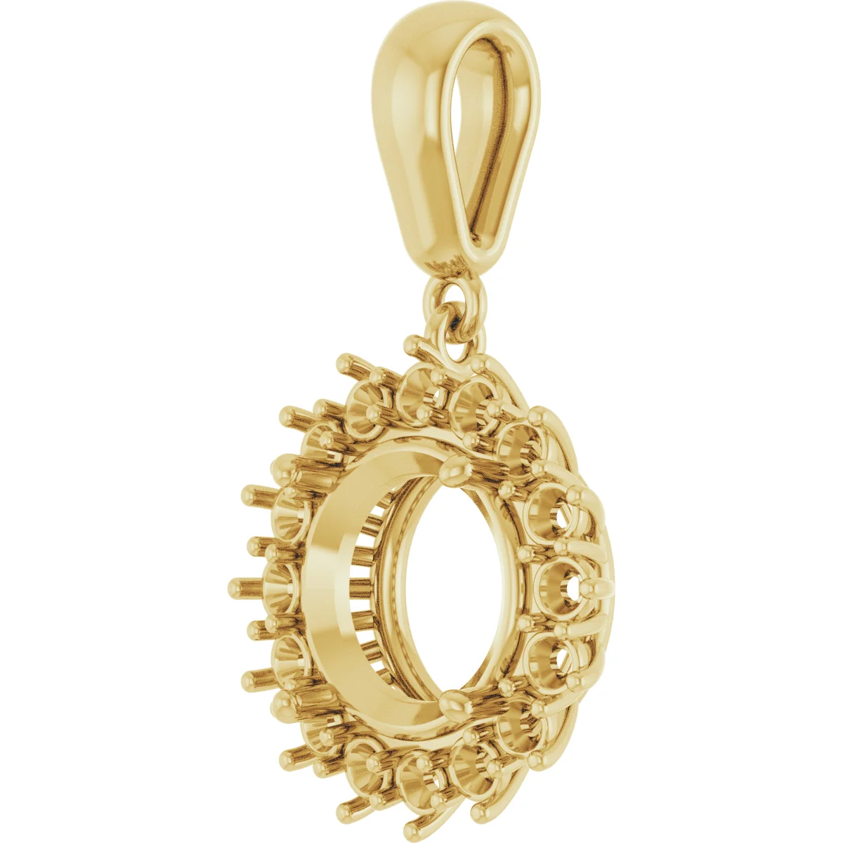 Halo-Style Necklace or Pendant view 2