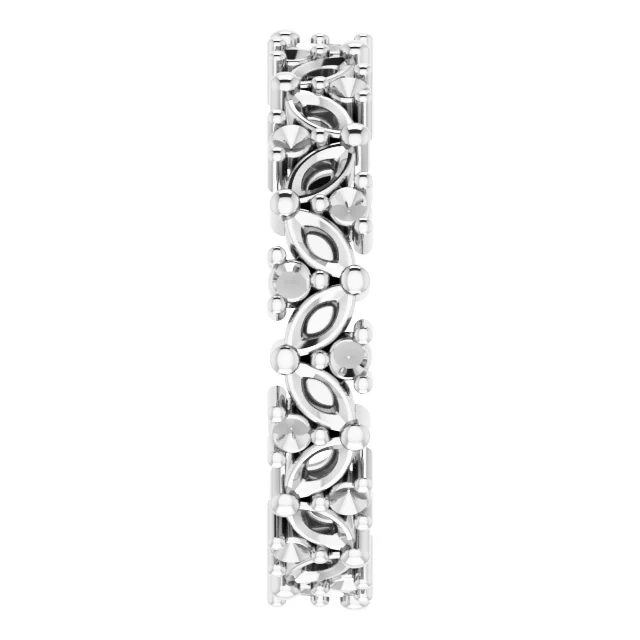 Cluster Eternity Band  view 4