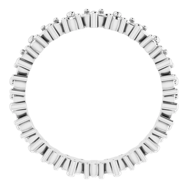 Cluster Eternity Band  view 2