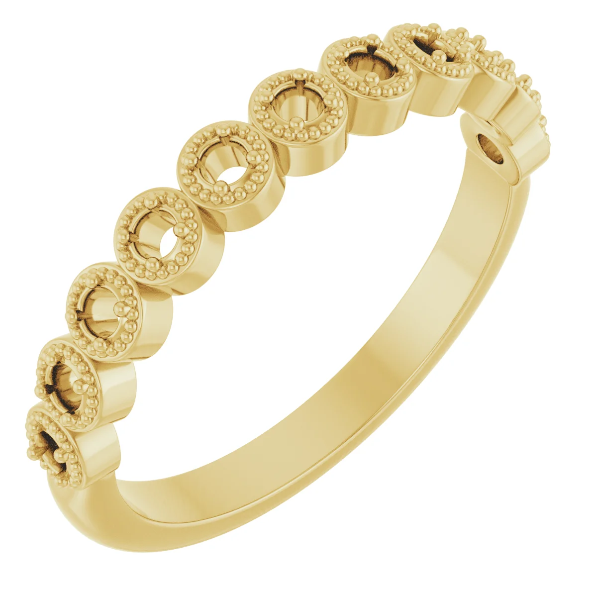 Long Bond band in 14K White Gold | Haejin Jewelry Brooklyn