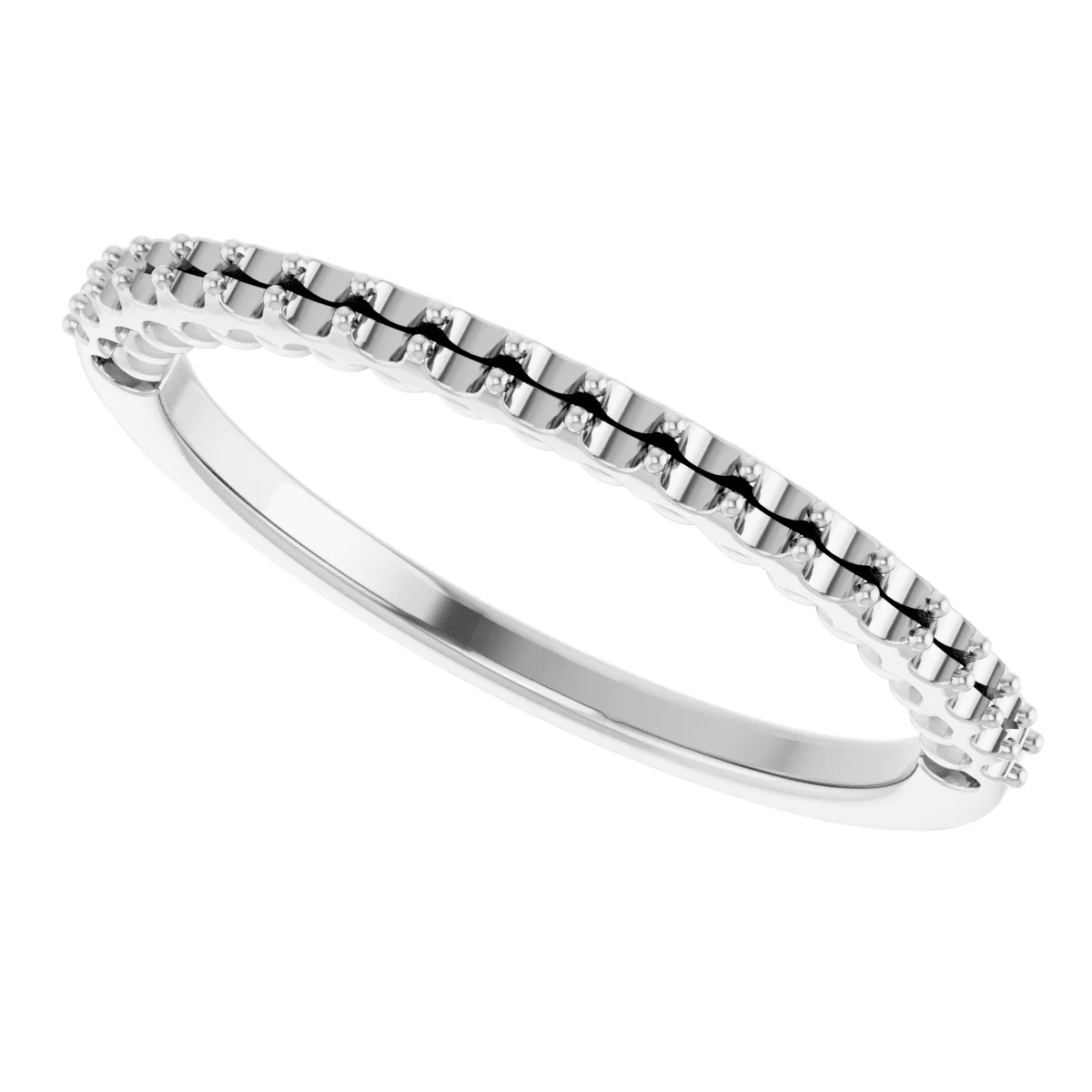 Beaded Anniversary Band view 5