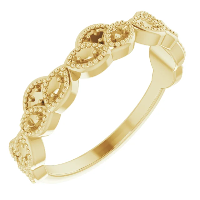 Long Bond band in 14K White Gold | Haejin Jewelry Brooklyn