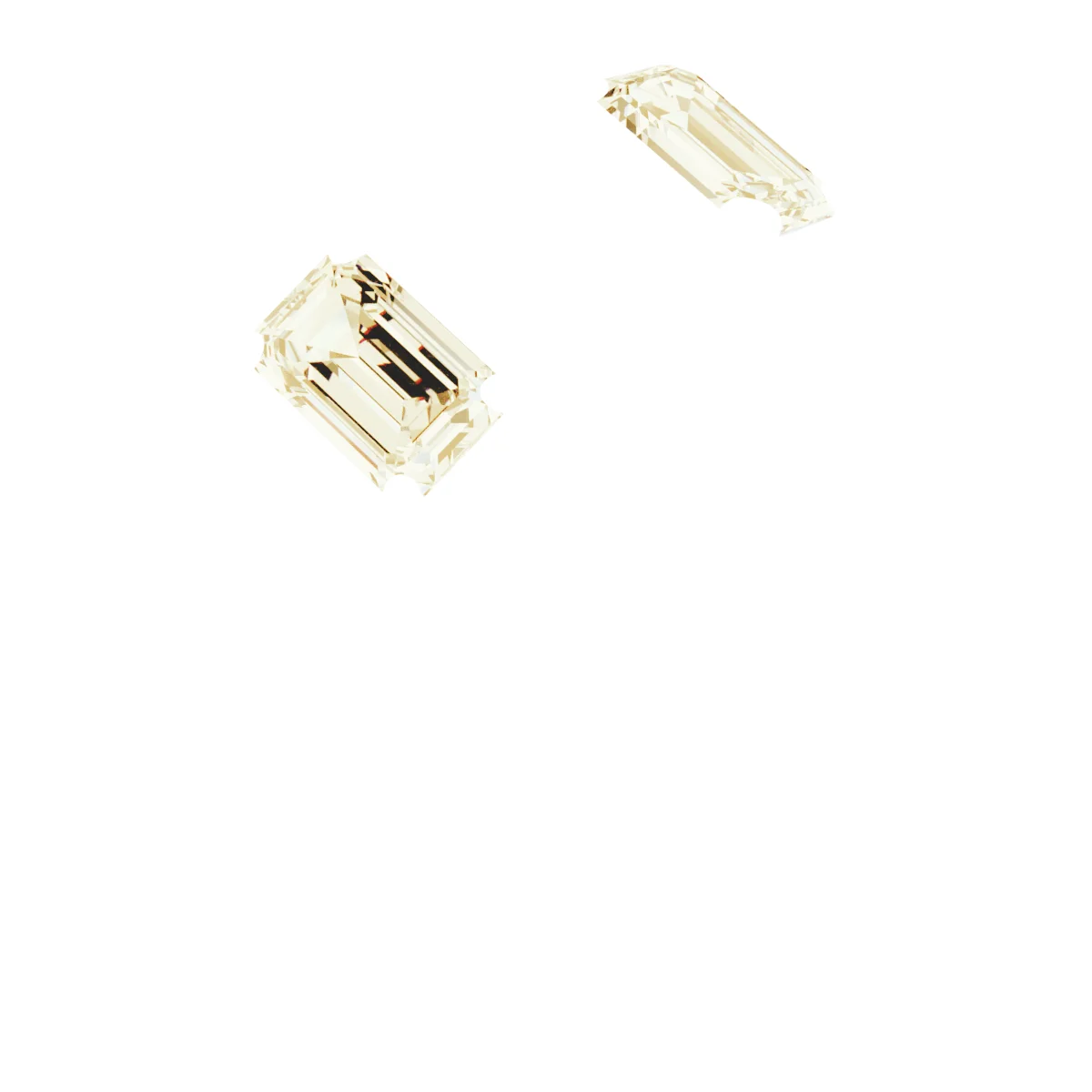 The Cosima engagement ring setting in 14K Yellow | Haejin Jewelry Brooklyn