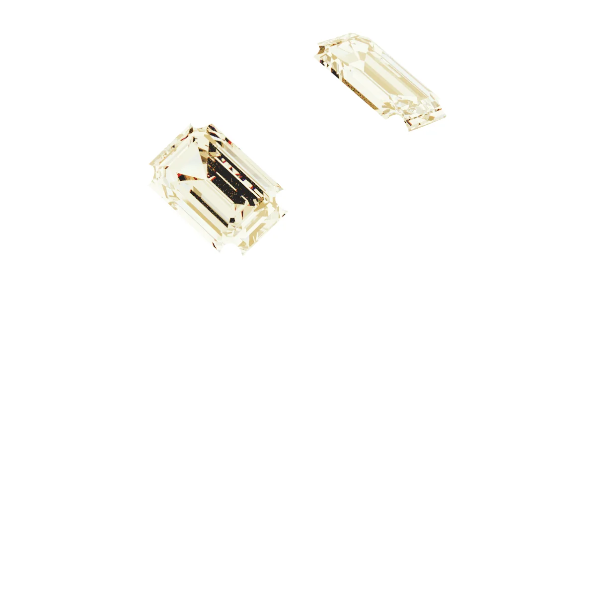 The Cosima engagement ring setting in 14K Yellow | Haejin Jewelry Brooklyn