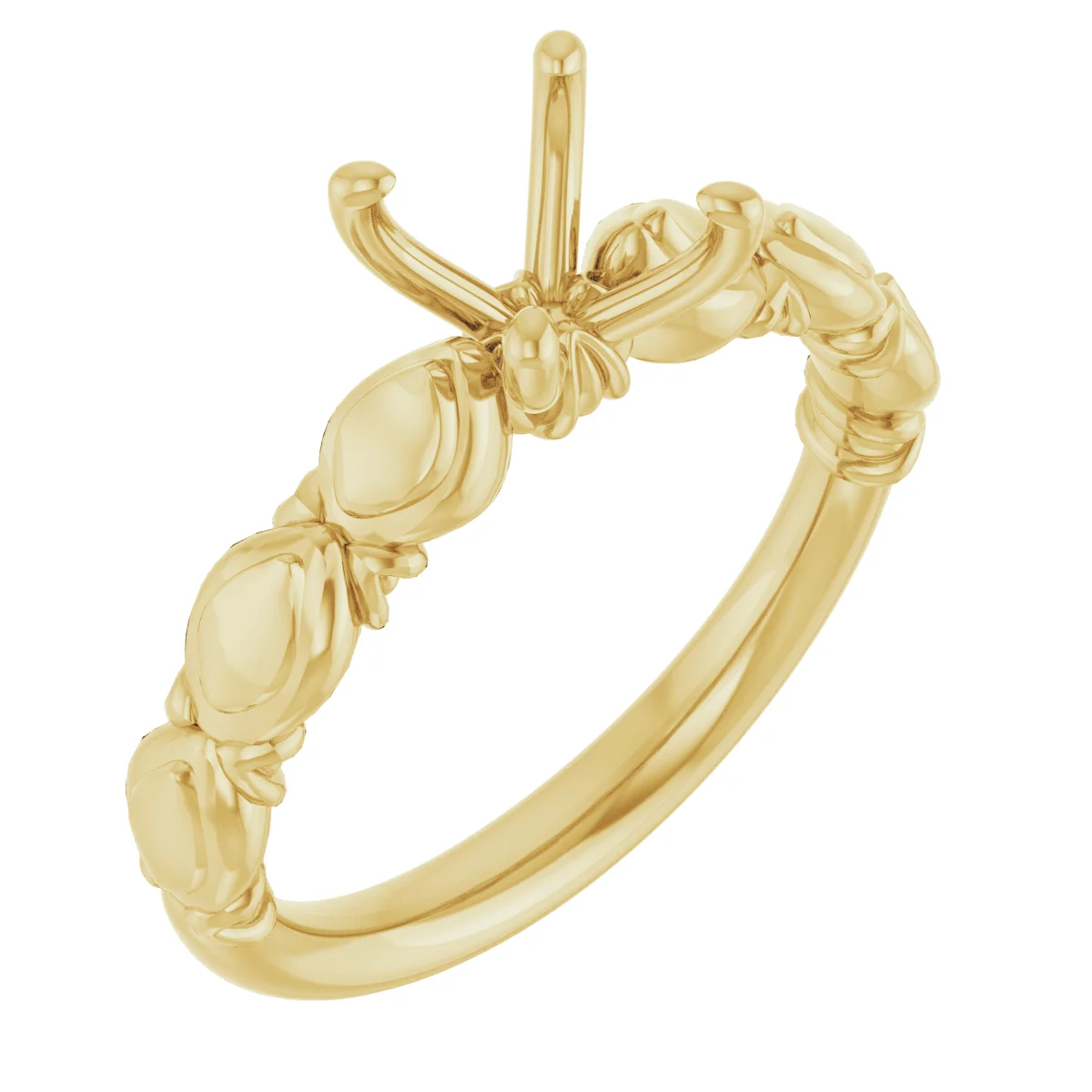 The Pauline engagement ring setting