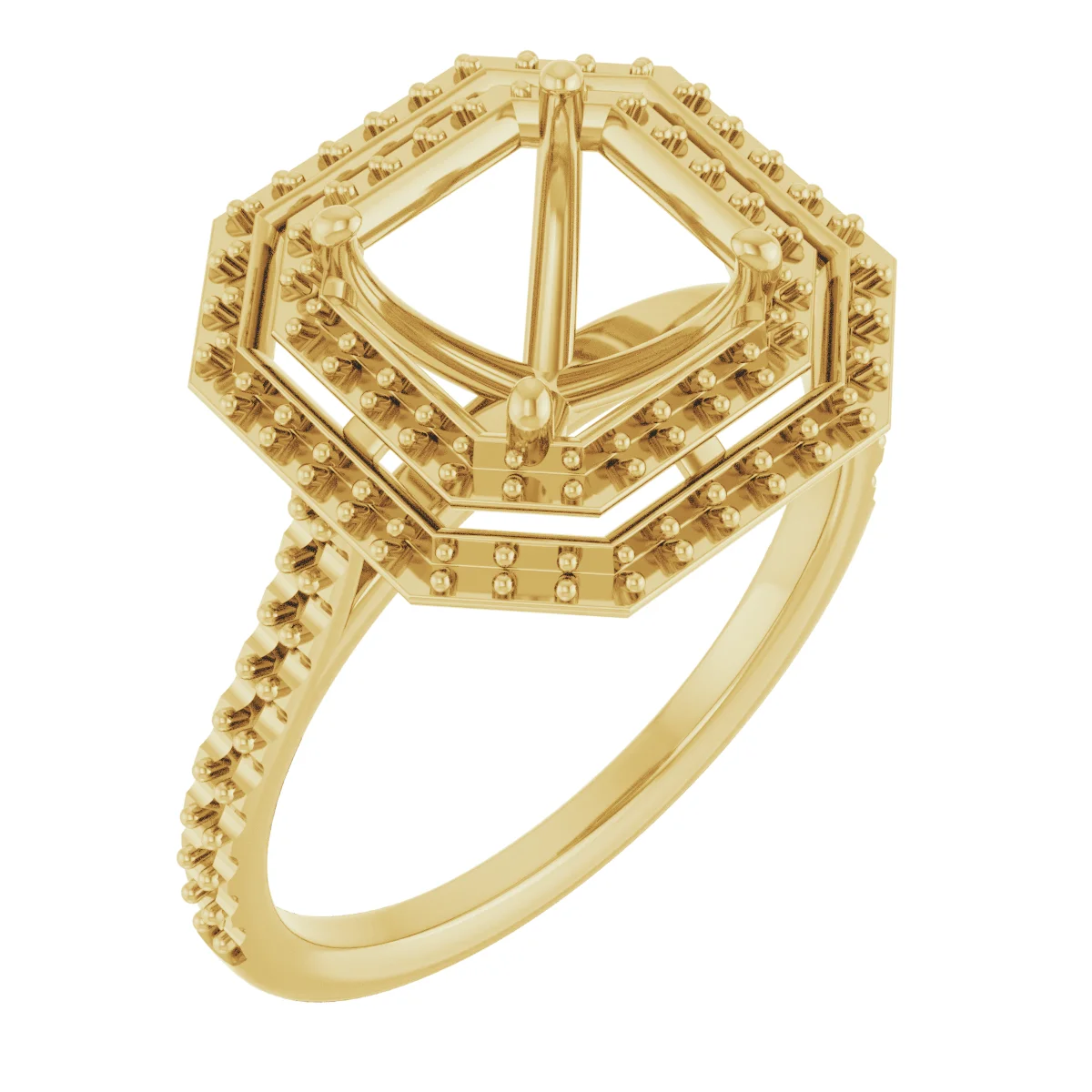 The Claudia engagement ring setting