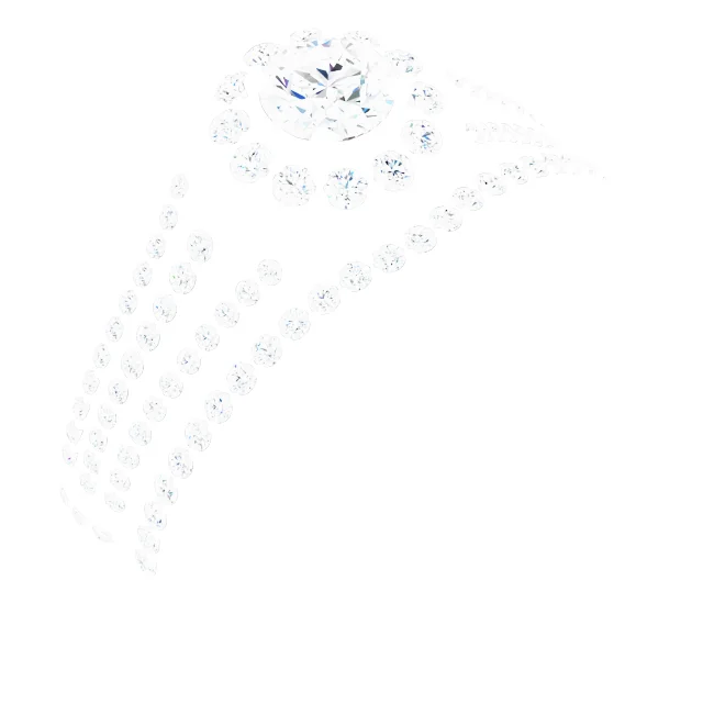 The Aurelie engagement ring setting in 14KW_14KY | Haejin Jewelry Brooklyn