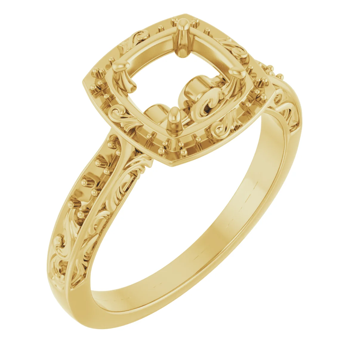 The Madeleine engagement ring setting