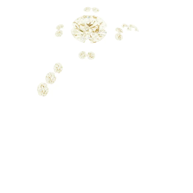 The Madeleine engagement ring setting in 14K Yellow | Haejin Jewelry Brooklyn