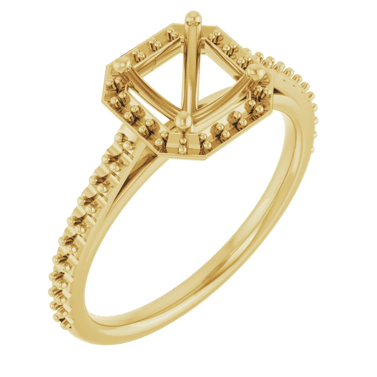 The Lily engagement ring setting