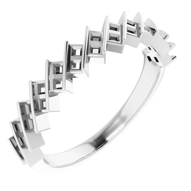 Long Bond engagement ring setting