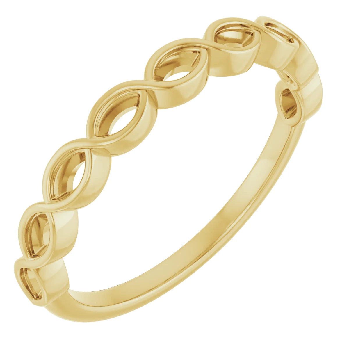 Bezel-Set Anniversary Band    band in 14K White Gold | Haejin Jewelry Brooklyn