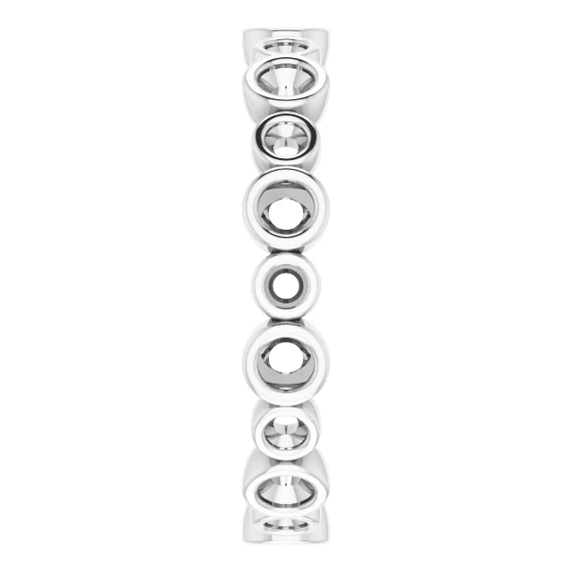 Bezel-Set Eternity Band   view 4