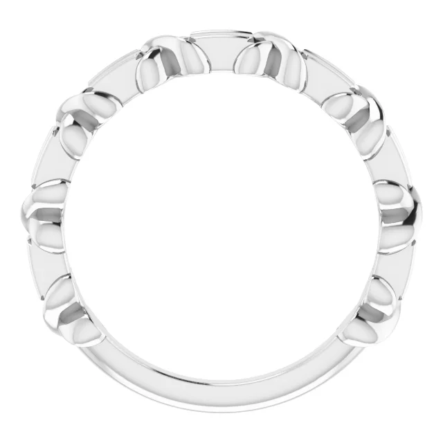 Criss-Cross Anniversary Band     view 2