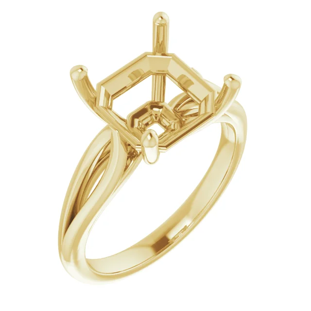 The Alexia engagement ring setting