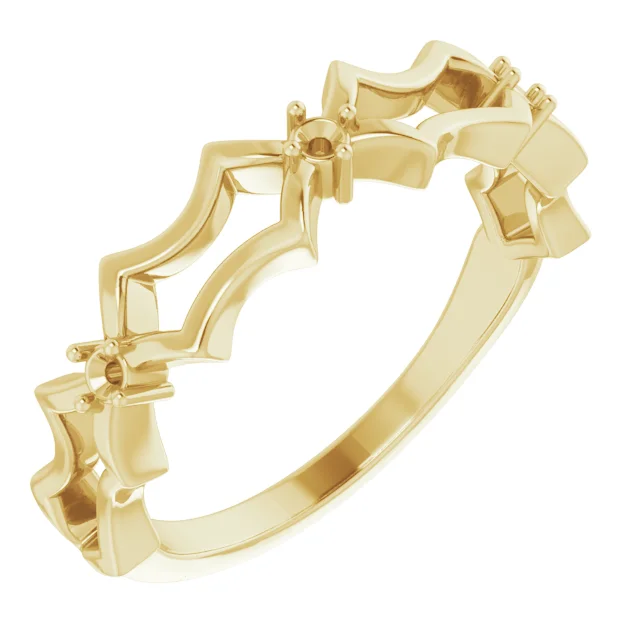 Long Bond band in 14K White Gold | Haejin Jewelry Brooklyn