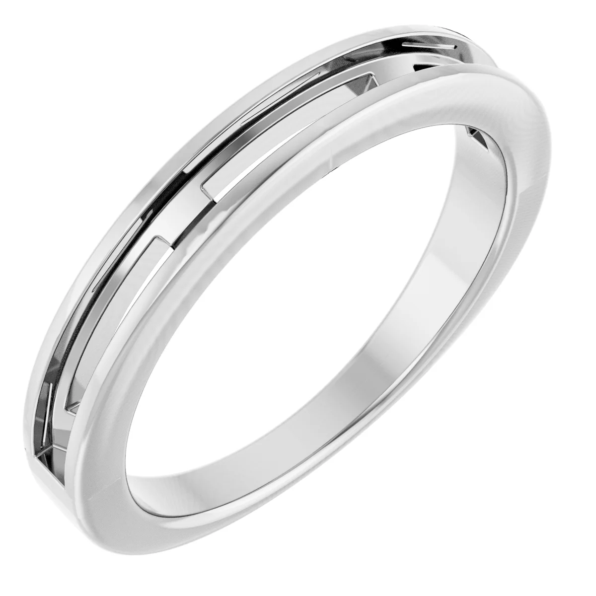 Long Light engagement ring setting