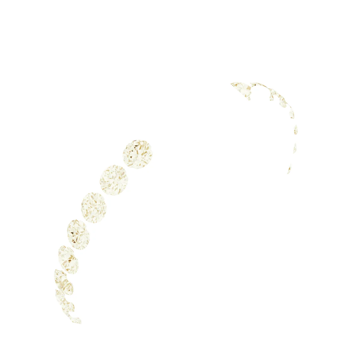 The Bianca engagement ring setting in 14K Yellow | Haejin Jewelry Brooklyn