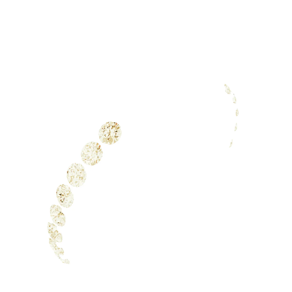 The Bianca engagement ring setting in 14K Yellow | Haejin Jewelry Brooklyn